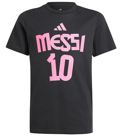adidas Performance Stuttermabolur - Y Messi N&N G T - Svart