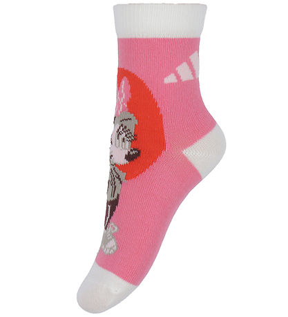 adidas Performance Socks - 3-Pack - LK DY MI - Owhite/Pnkus