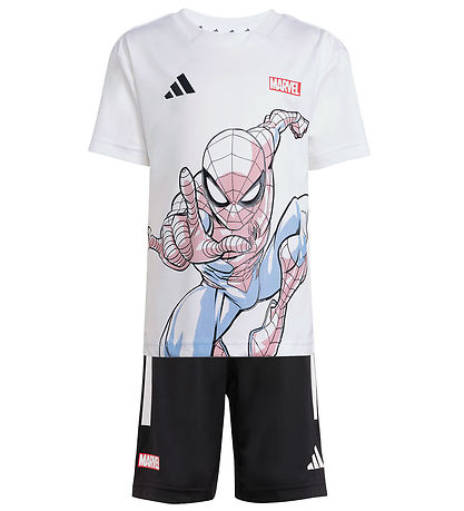 adidas Performance Set - T-shirt/Shorts - LK MRVL SM TSET - Whit