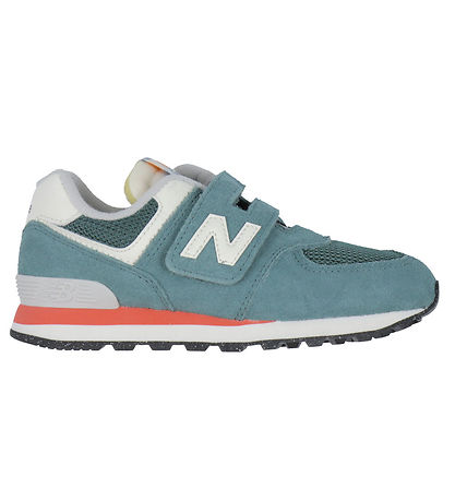 New Balance Schuhe - 574 - New Spruce/Blast Red