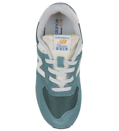 New Balance Skór - 574 - Nýtt Spruce/Blast Red