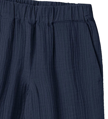 Fliink Byxor - Muslin - Elmo - Insignia Blue