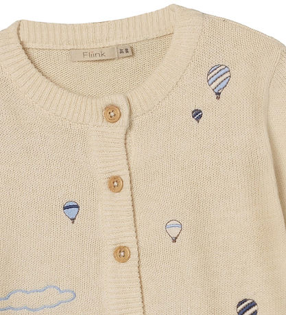 Fliink Cardigan - Knitted - Magic Balloon - Sandshell