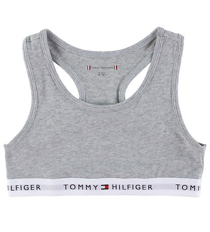 Tommy Hilfiger Tops - 2er-Pack - Weiß/Grau Meliert