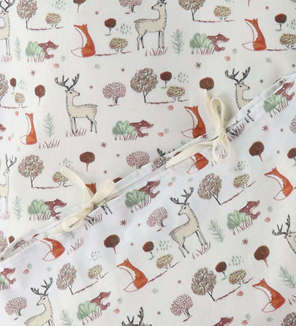 Nørgaard Madsens Bedding - Junior - White w. Fox And Deer