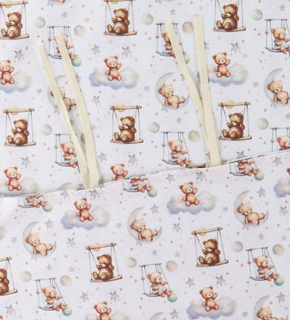 Nørgaard Madsens Bedding - Junior - White w. Soft Toy On Swing