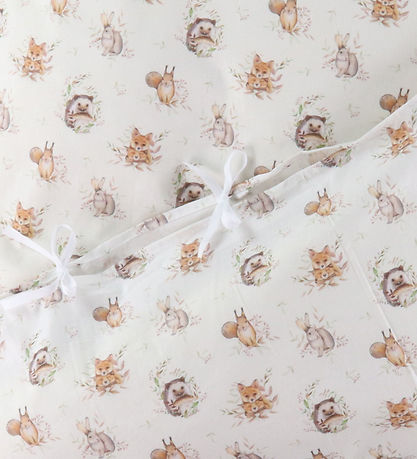 Nørgaard Madsens Bedding - Junior - White w. Little Foxes and He
