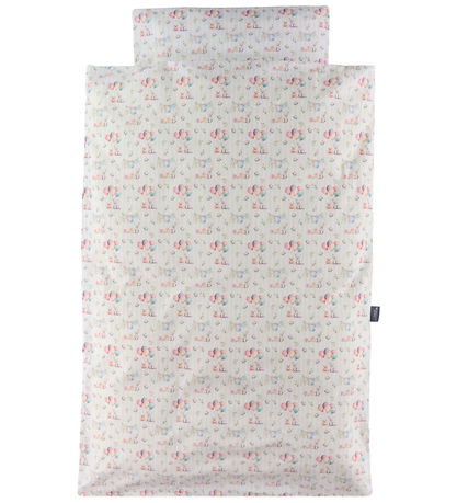 Nørgaard Madsens Bedding - Baby - White w. Colorful Balloons