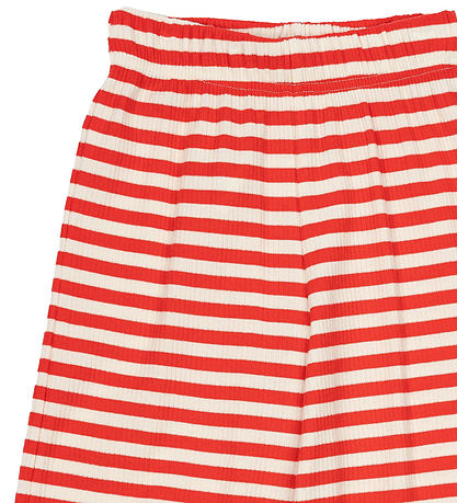 The New Trousers - Rib - TnMoore Wide - Poppy Red Striped