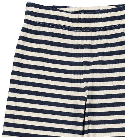 The New Byxor - Rib - TnMoore Wide - Mood Indigo Striped