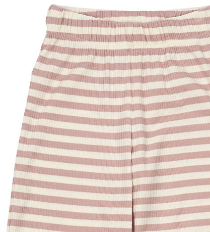 The New Byxor - Rib - TnMoore Wide - Adobe Rose Striped