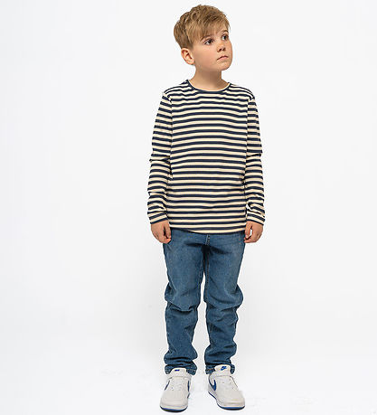 The New Bluse - Rib - TnMoore - Mood Indigo Striped