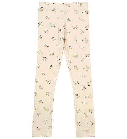 The New Leggings - TnThe New - White Swan Blue Flower AOP