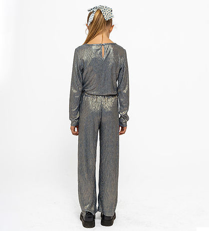 The New Bluse - TnLeah - Ashley Blue/Gold