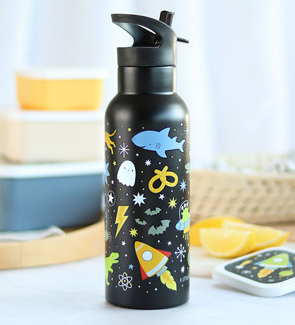 A Little Lovely Company Water Bottle - 500 mL - Galaxy