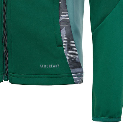 adidas Performance Cardigan - Tiro24 C TRJKTY - DRKGRN