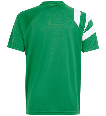 adidas Performance Stuttermabolur - FORTORE23 JSY Y - TEAGRN/Whi