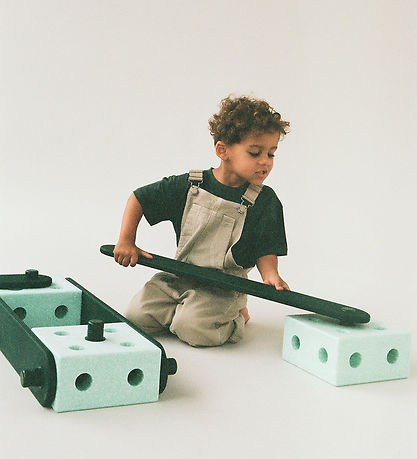 MODU Balancebane - 17 Parts - Ocean Mint/Forest Green