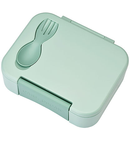 Carl Oscar Nestisbox M. Gaffall/Skeið - BentoBox - Grænt
