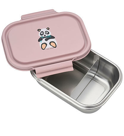 Carl Oscar Nestisbox - Stálkennd - 1 L - Bleikt M. Panda