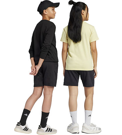 adidas Performance Shorts - J BL KN SH 210 - Black/White