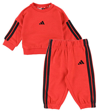 adidas Performance Sweat Set - I 3S FT Jog 240 - Purrub/Black