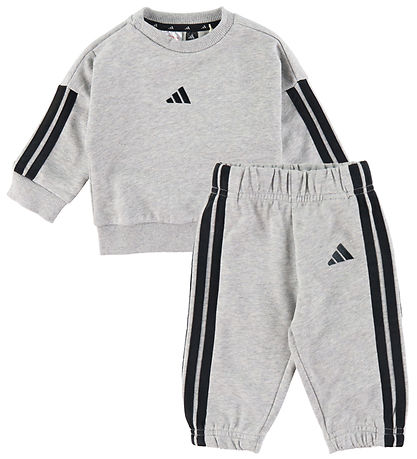 adidas Performance Sweat Set - I 3S Jog 240 - Mgreyh/Clpink