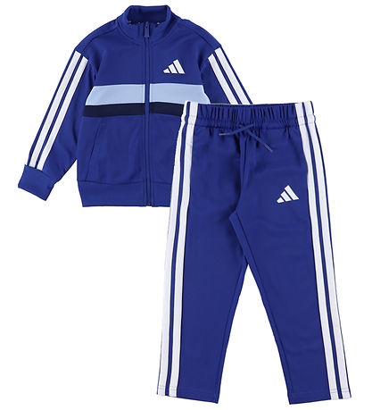 adidas Performance Tracksuit - LK3S TIB TS - Royblu/White/Glob