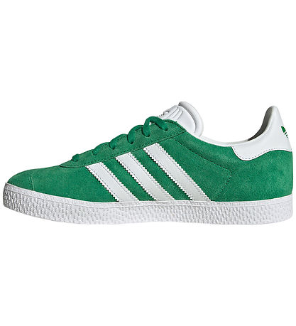 adidas Originals Shoes - Gazelle J - Green/Ftwwht/Goldmt