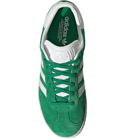 adidas Originals Shoes - Gazelle J - Green/Ftwwht/Goldmt