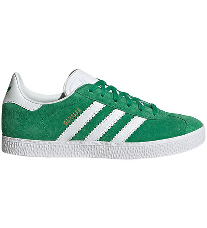 adidas Originals Shoes - Gazelle J - Green/Ftwwht/Goldmt