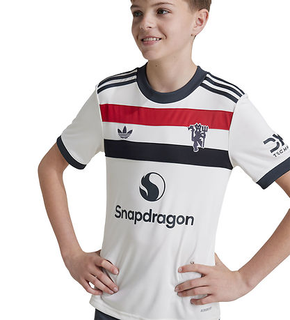 adidas Performance Fußballtrikot - MUFC 3 JSY Y - Offwhite