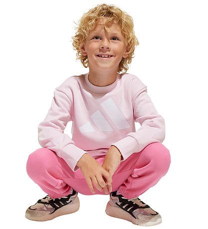 adidas Performance Sweat Set - LK BL FL Jog - Clpink/White