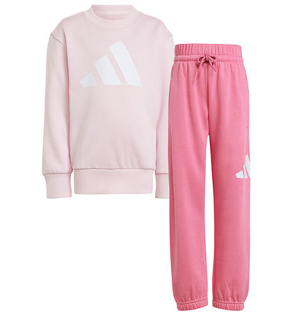 adidas Performance Sweat Set - LK BL FL Jog - Clpink/White