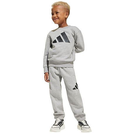 adidas Performance Sweat Set - LK BL FL Jog - Mgreyh/Black