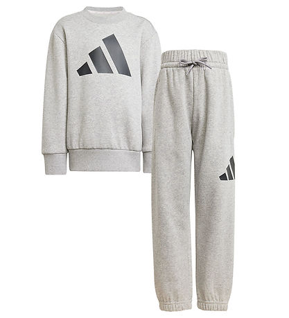 adidas Performance Sweat Set - LK BL FL Jog - Mgreyh/Black