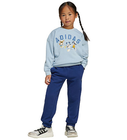 adidas Performance Sweat Set - LK DY Swtjog - Wonblu/Creblu