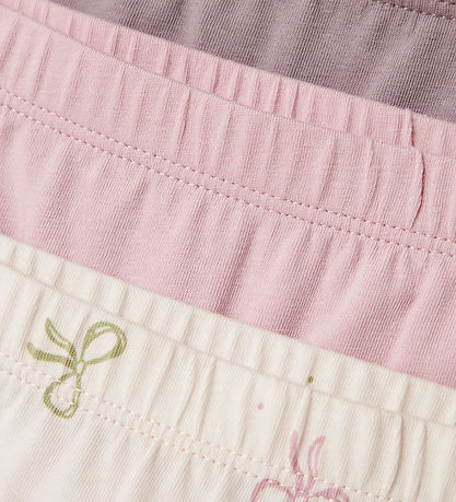 Name It Hipsters - 3-Pack - Noos - NmfTights - Barely Pink/Bows
