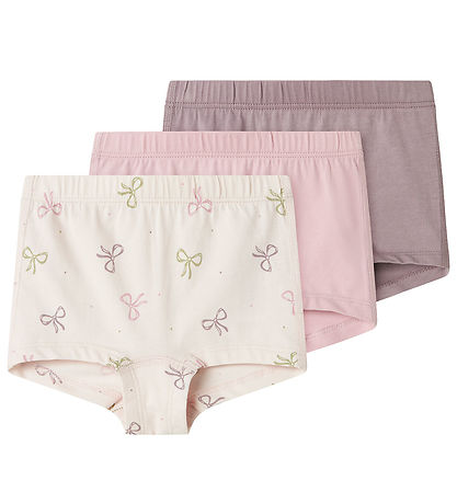 Name It Hipsters - 3-Pack - Noos - NmfTights - Barely Pink/Bows