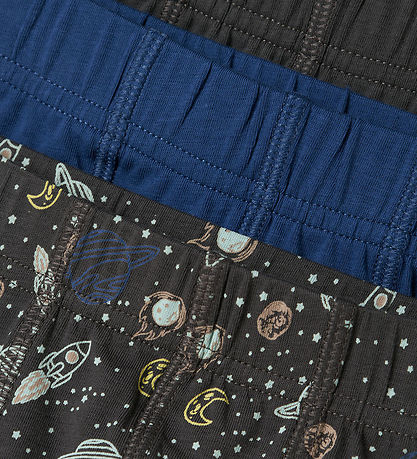 Name It Bokserit - 3 kpl - Noos - NmmTights - Taotut Iron/Spa