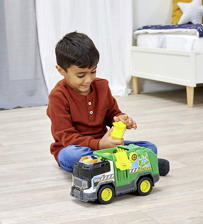 Dickie Toys Car - Recycle Truck - Light/Sound