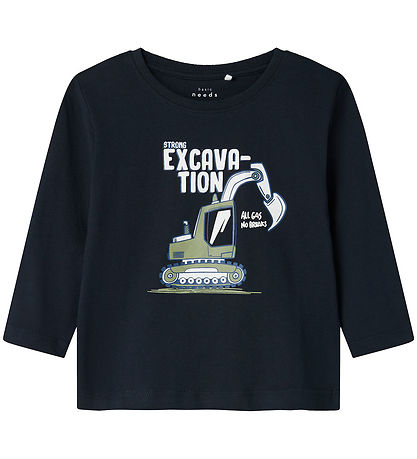 Name It Blouse - NmmVagno - Dark Sapphire/Excavation