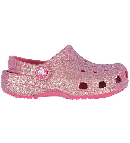 Crocs Sandals - Classic+ Glitter T - Dragon Fruit