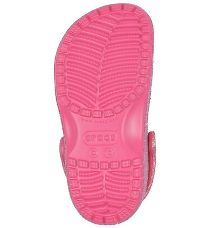 Crocs Sandals - Classic+ Glitter T - Dragon Fruit