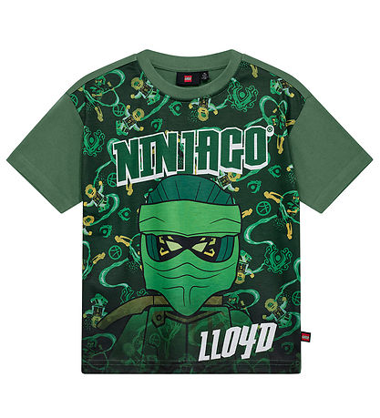 LEGO® Ninjago Stuttermabolur - LWTaffy - Grænt M. Lloyd