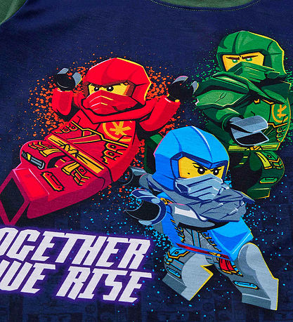 LEGO® Ninjago Bluse - LWTaffy - Grün/Navy m. Print
