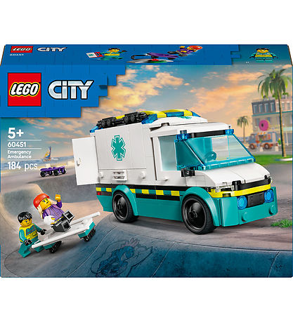 LEGO® City - Emergency Ambulance60451 - 184 Partar