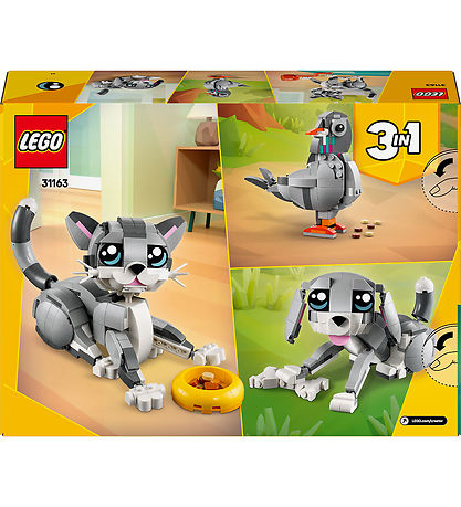 LEGO® Creator - Speelse kat 31163 - 3-in-1 - 407 Onderdelen