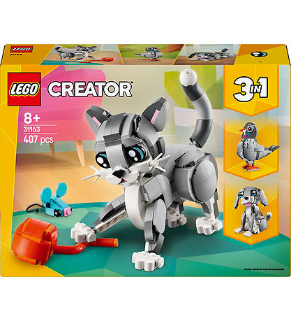 LEGO® Creator - Speelse kat 31163 - 3-in-1 - 407 Onderdelen
