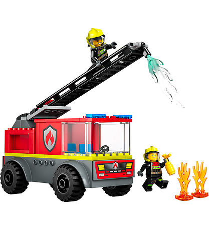 LEGO® City - Brandbil med stege 60463 - 82 Delar